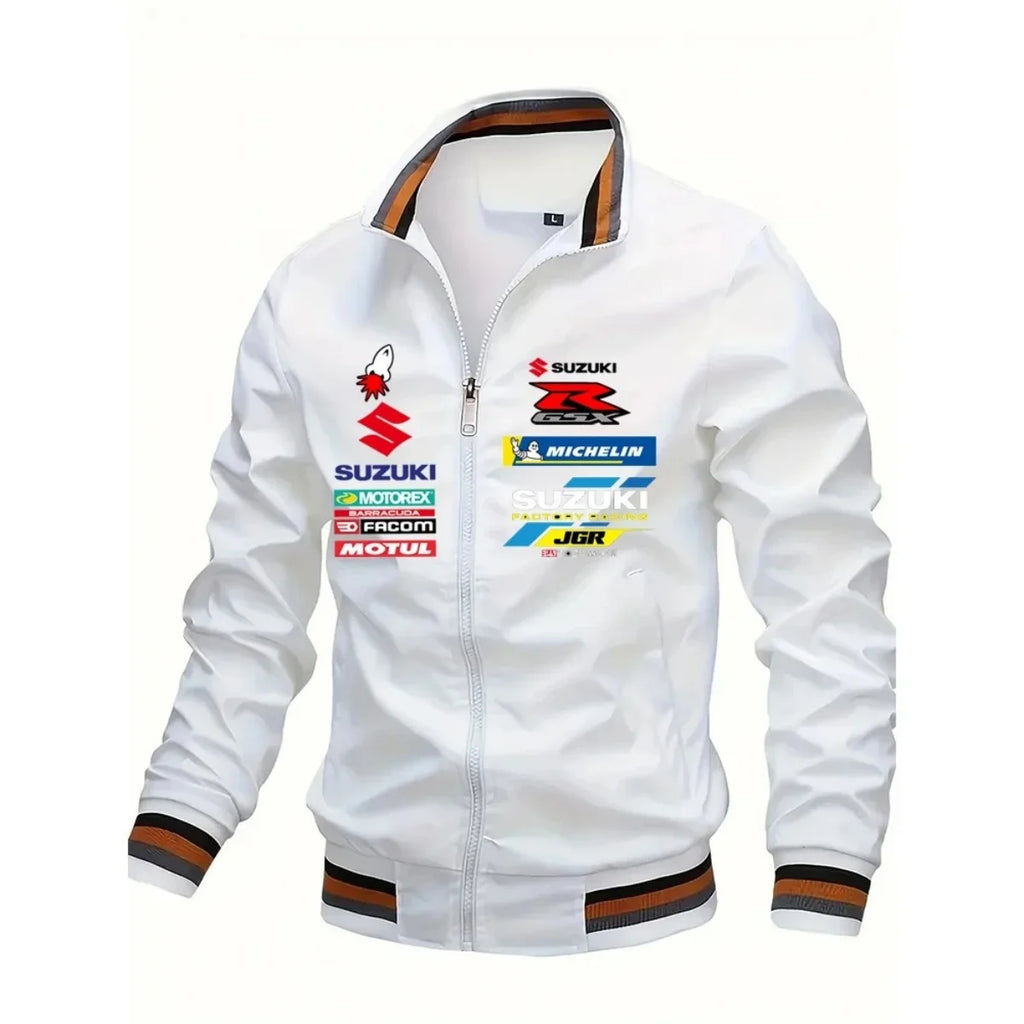 New Suzuki Men's Jackets, Riding Suits, Motorcycle Jackets, Outdoor Sports Baseball Cap Jackets, Fashionable Men's Coats - Fast