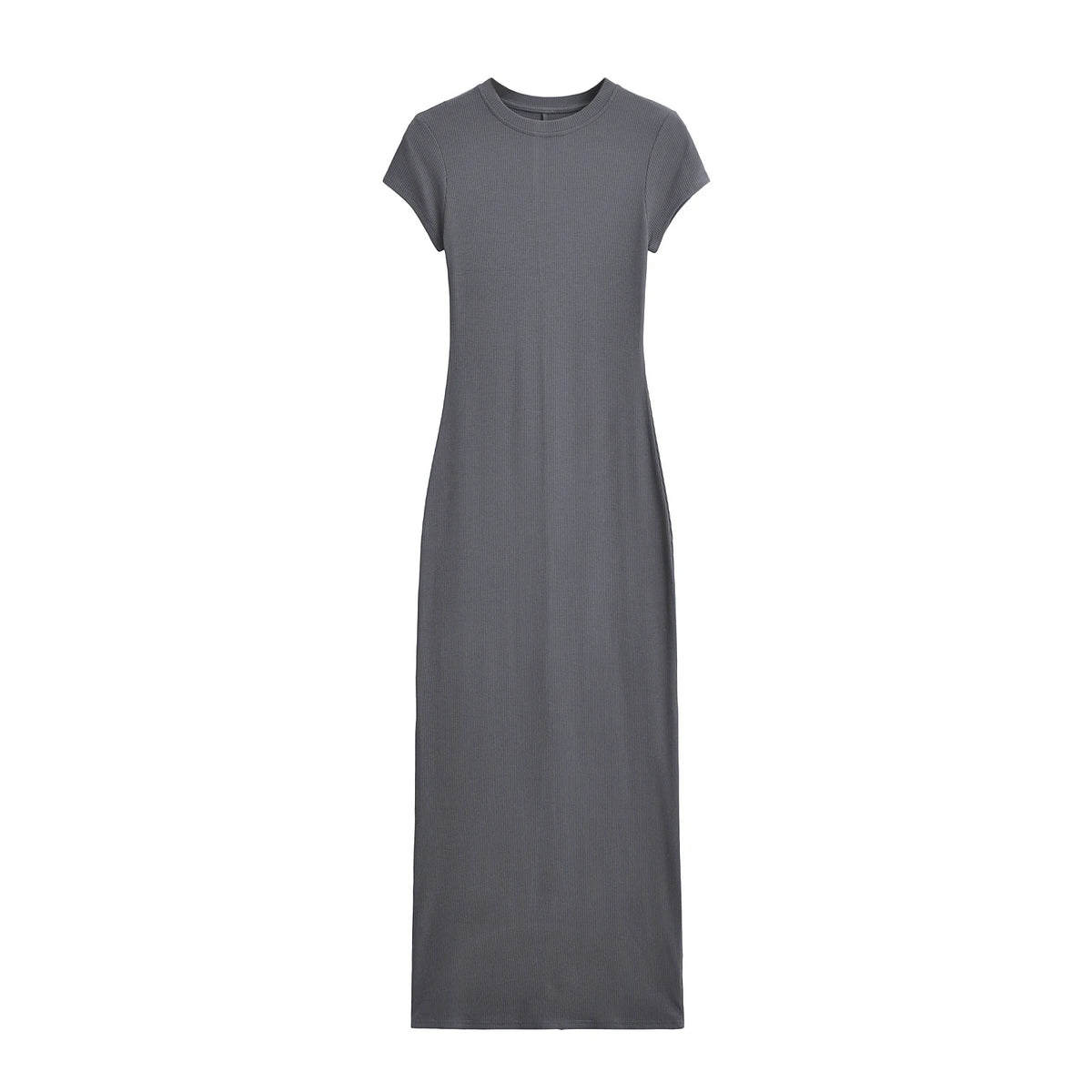 Short sleeve dresses for women 2025 Summer long dresses sexy one pieces black dresses vintage clothes midi dress bodycon knitted
