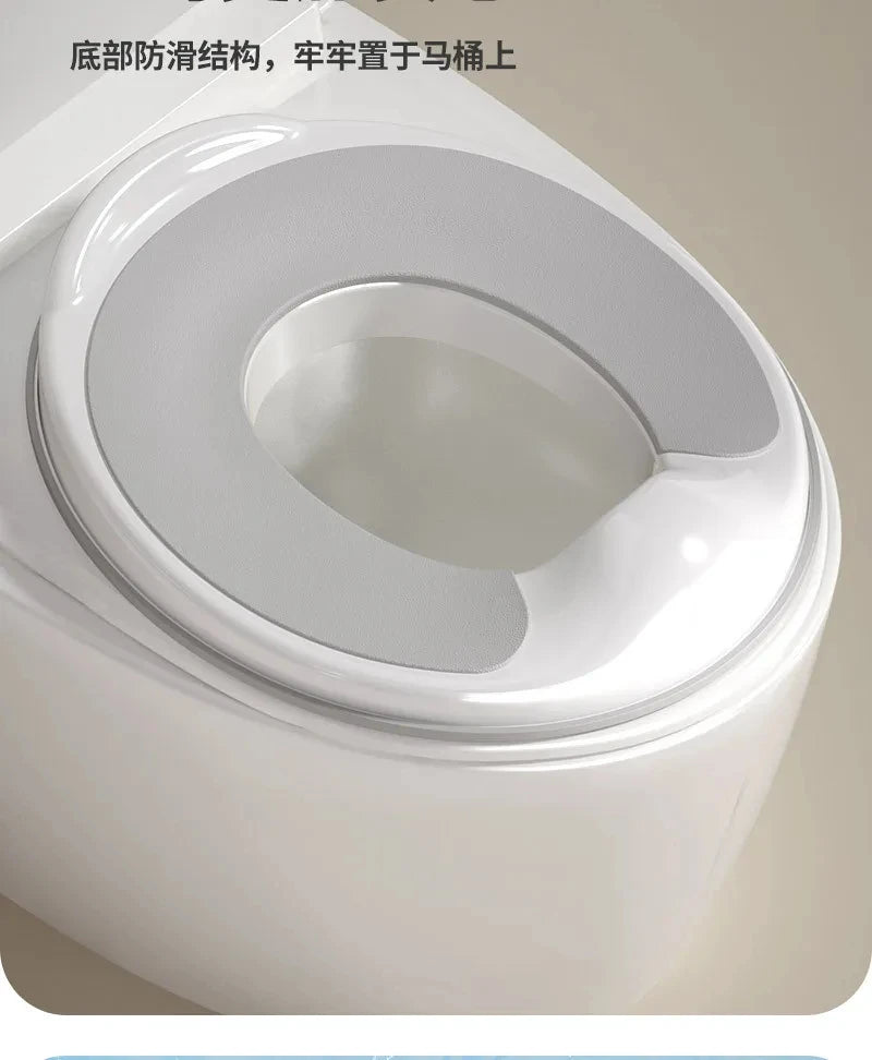 Splash Proof Kids Toilet Seat, Universal Fit Potty Training Seat, Sturdy Safe Toddler Toilet Accessory, Practical Toilet Seat fo